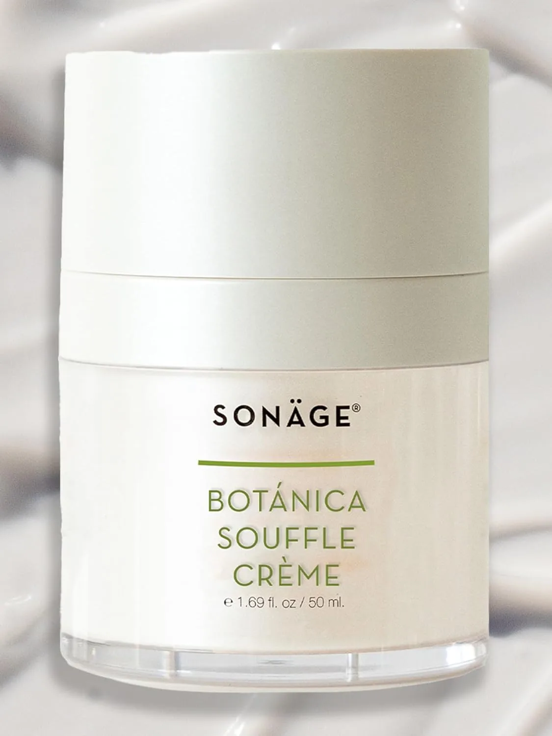 Крем для лица Sonage — Суфле Botanica | Легкий, питательный увлажняющий для ежедневного использования | Улучшает