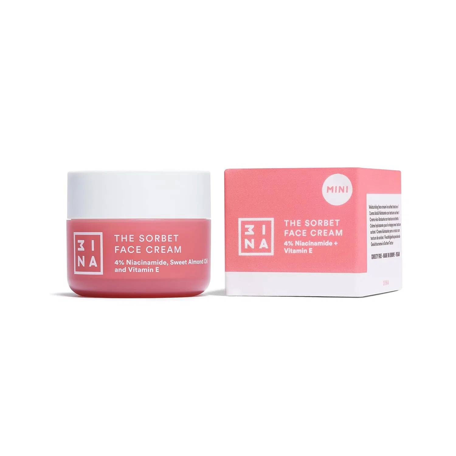 Крем для лица 3INA — Мини- «The Sorbet Cream» с ниацинамидом от MAKEUP