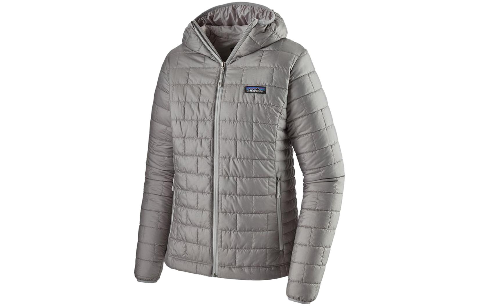 Куртка Patagonia Nano Puff Hoody, серо-зеленый/STGN — фото 3