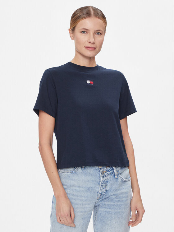

Футболка свободного покроя Tommy Jeans, синий