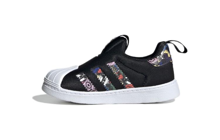 

SUPERSTAR 360 Низкие Кроссовки для Малышей Черные Белые Adidas Originals