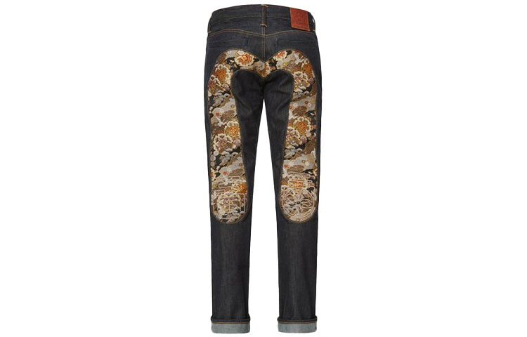 

Джинсы мужские деним синие Evisu, синий