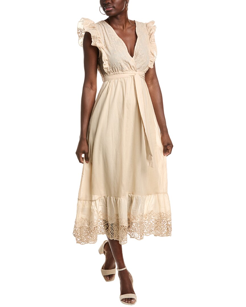 

Платье миди ANNA KAY Claudienne, бежевый