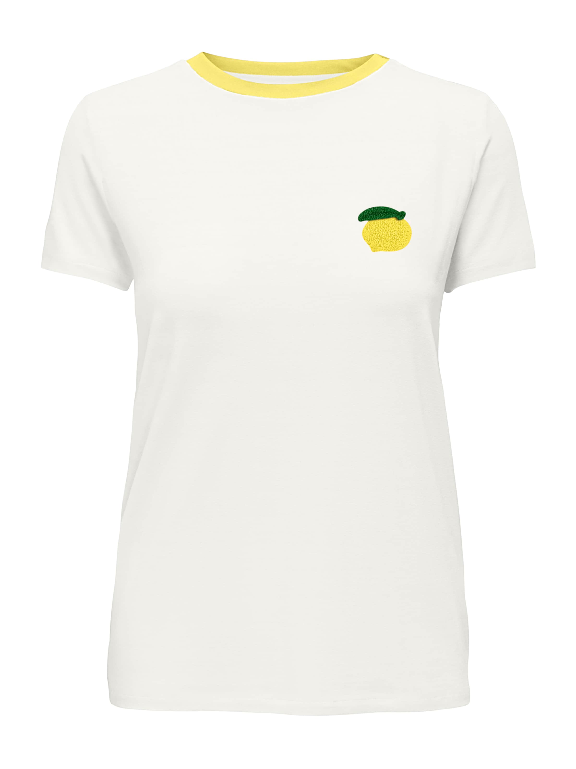 

ONLY Футболка 'ONLHEART' в белом цвете