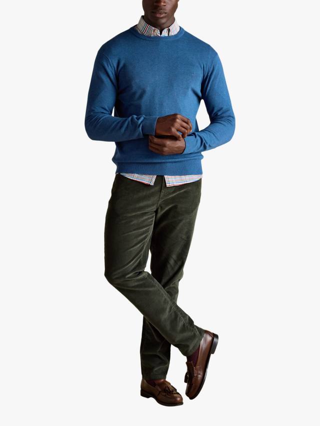 

Джемпер с вышитым логотипом Hillside Joules, Blue