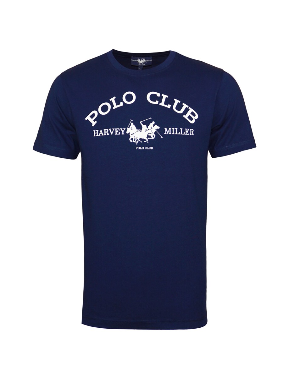 

Классическая футболка HARVEY MILLER Shirt Polo Club, синий