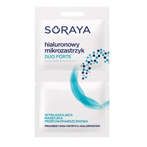 

Разглаживающая маска против морщин Duo Forte, 2 шт. Soraya, Hyaluronic Micro-injection