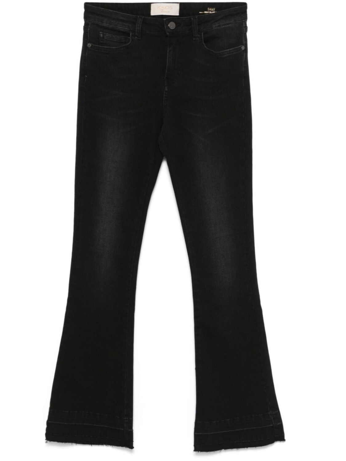 

Kaos джинсы bootcut, черный