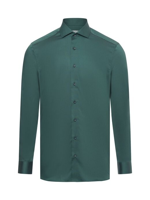 

Рубашка узкого кроя Eterna Slim Fit, зеленый