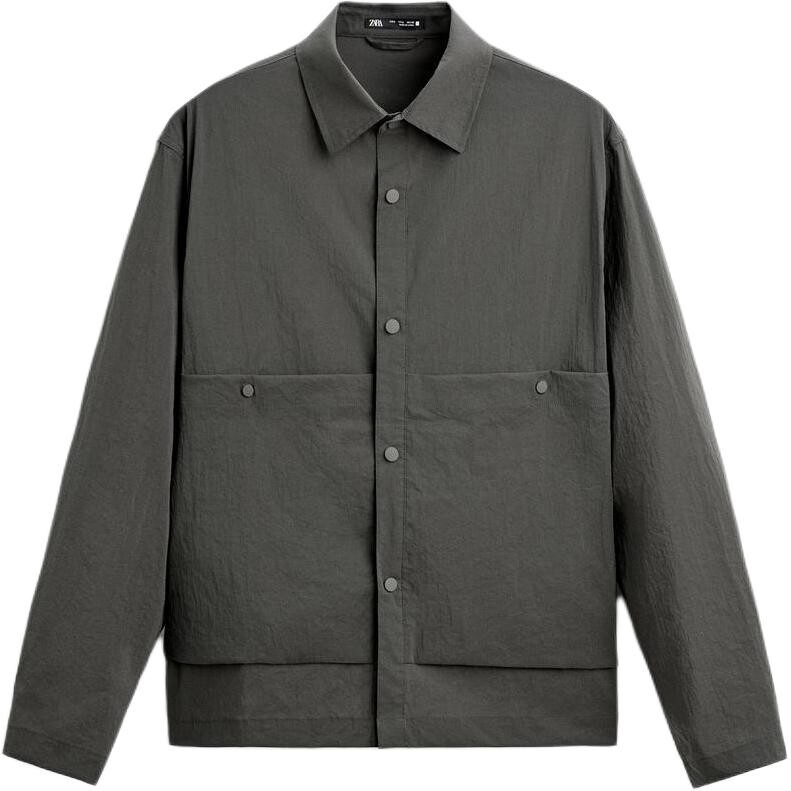 

Куртка мужская темный хаки Zara
