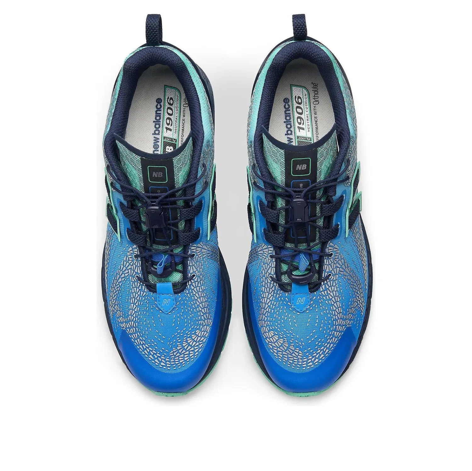 Кроссовки New Balance 1906F 'Blue Bird Deep End Navy' U19069OQ, синий — фото 3