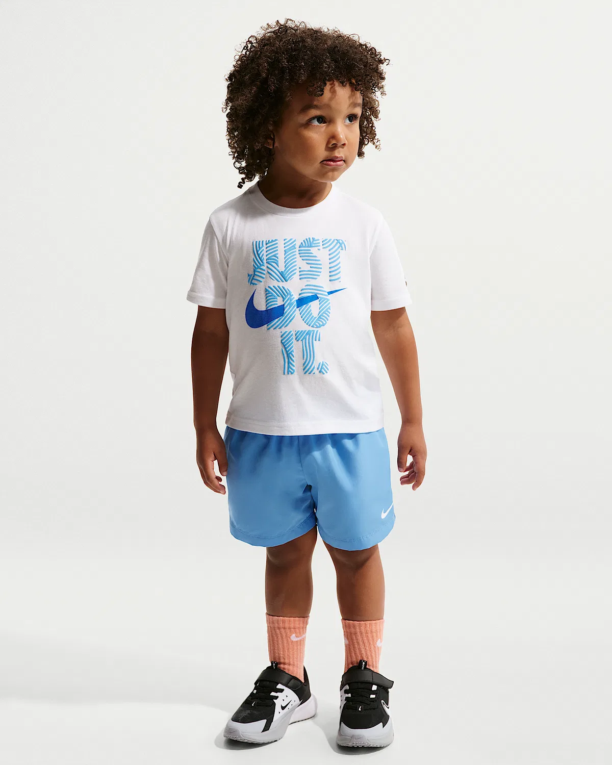 Детские шорты Nike Toddler Dri-FIT Icon Woven, University Blue