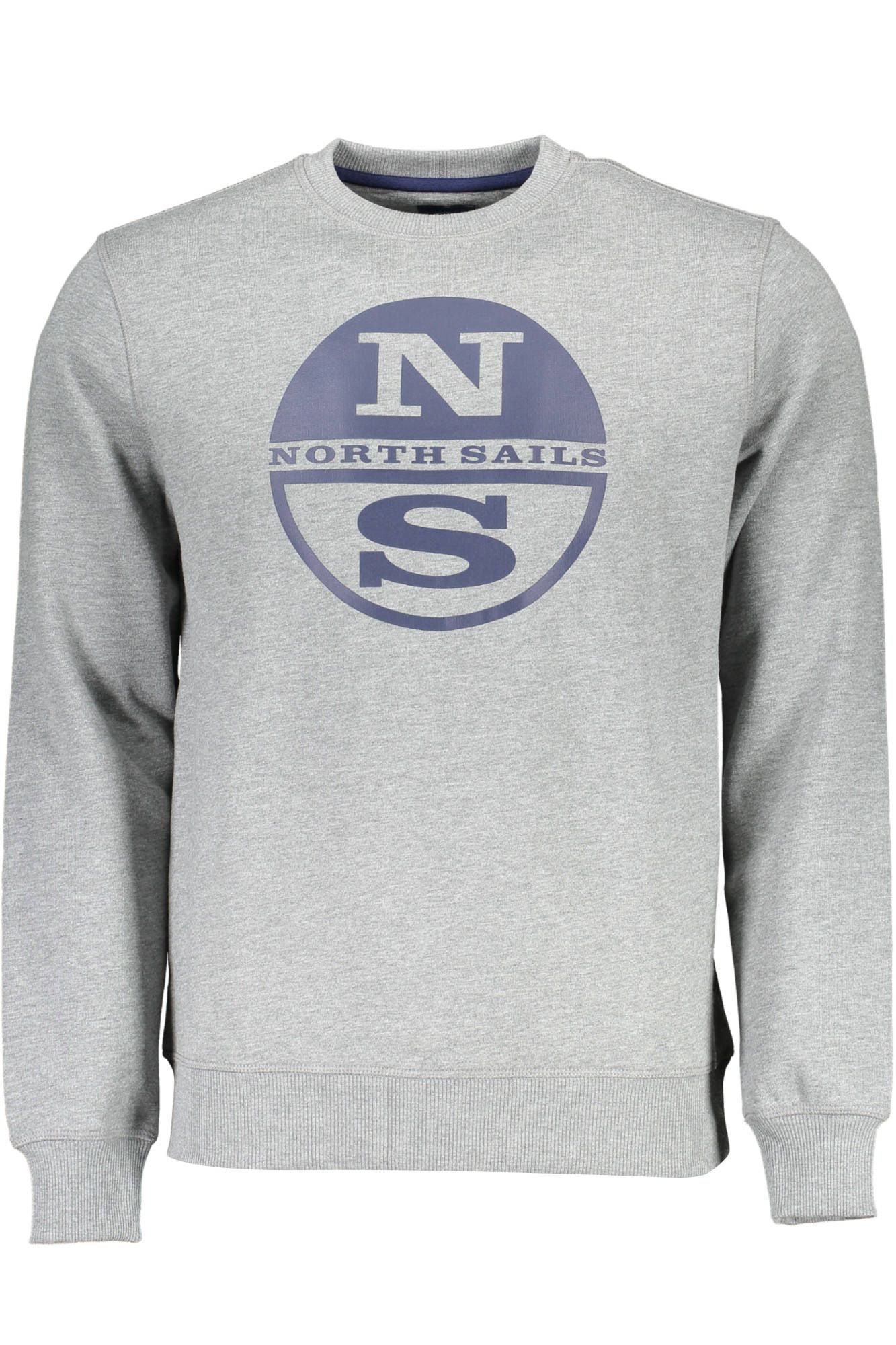 

Серый хлопковый мужской свитер North Sails