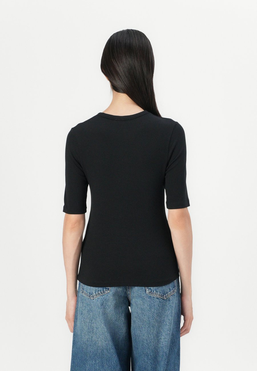 Футболка Tommy Hilfiger SLIM, Black — фото 3