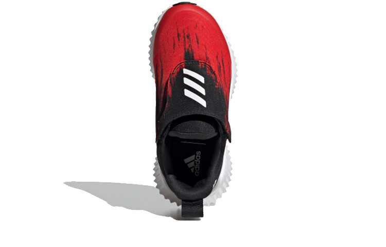 Кроссовки adidas Fortarun Kids Lifestyle Shoes PS Low-top Black/Red — фото 4