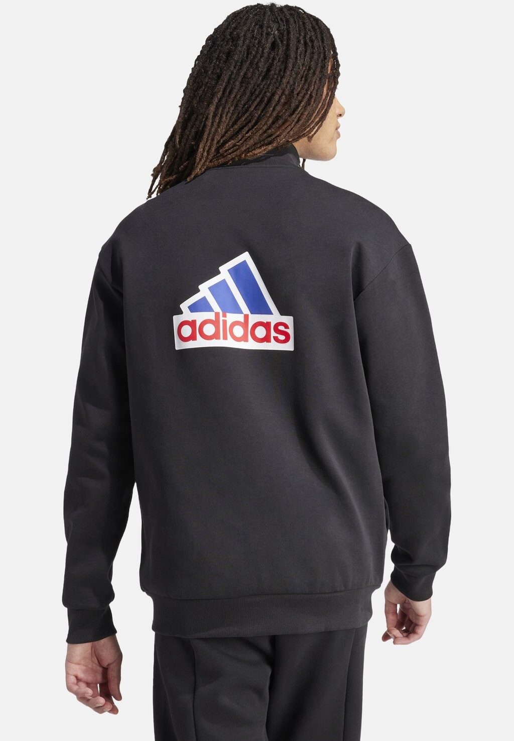 Тренировочная куртка LIFESTYLE FUTURE ICONS BADGE adidas Performance, черный — фото 2