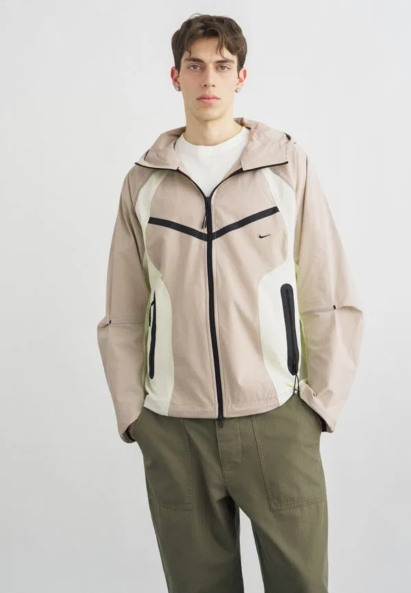 Легкая куртка Nike Sportswear, Cream/Volt Tint/Black
