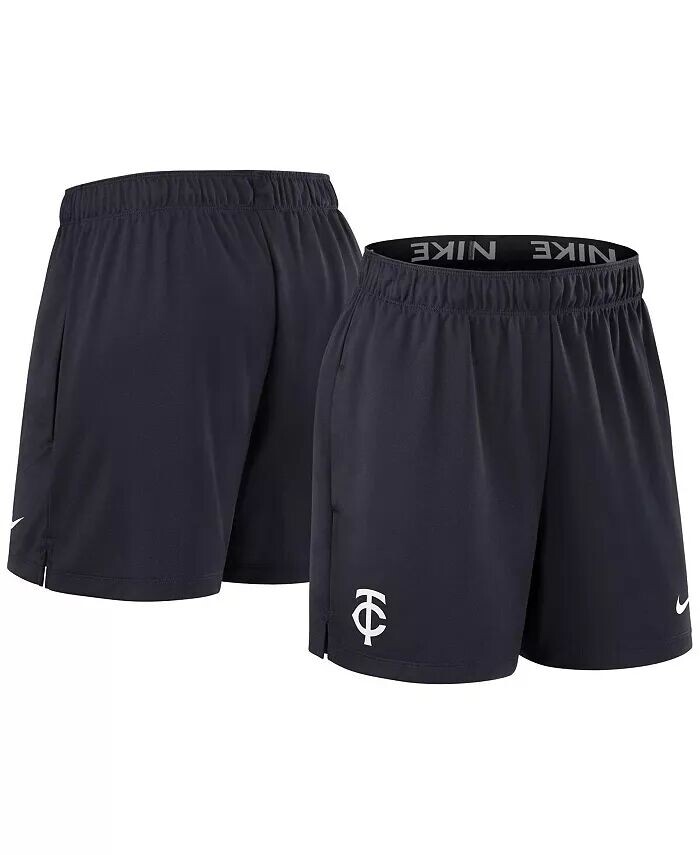 

Женские шорты из аутентичной коллекции Minnesota Twins Navy Knit Nike