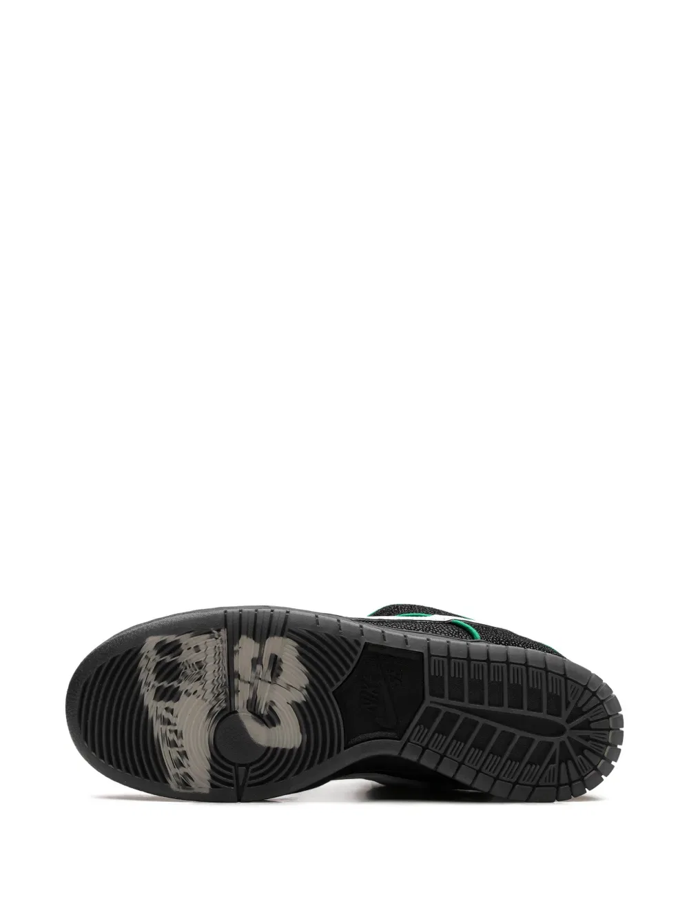 Кроссовки Skate SB Dunk Low из коллаборации с Bronx Girls Nike, черный — фото 3