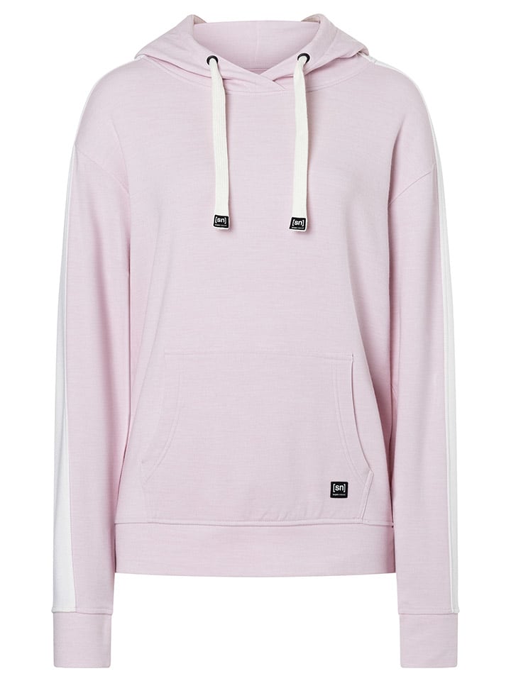 

Толстовка с капюшоном super.natural, розовый