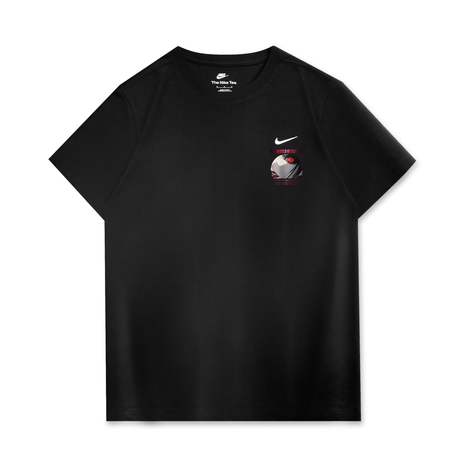 

Nike Спортивная футболка унисекс черная, Черный, Nike Спортивная футболка унисекс черная