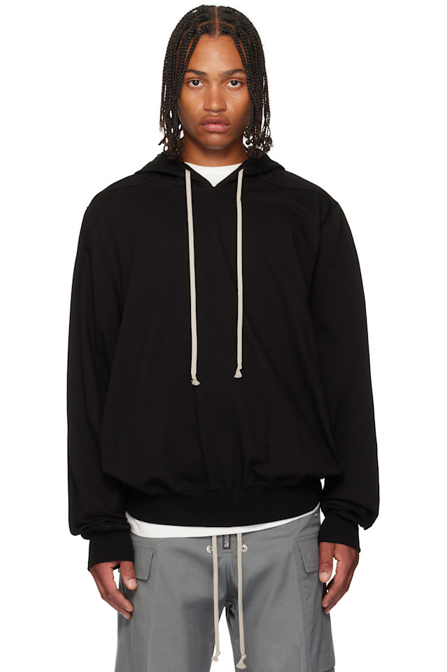 

Толстовка с капюшоном Concordians из плотной ткани Rick Owens, черный