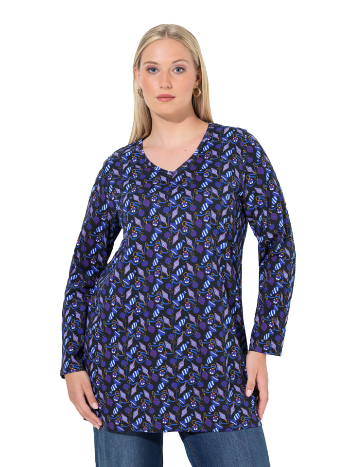 

Ulla Popken Футболка с длинными рукавами черного цвета