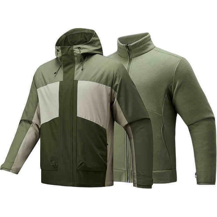 

Мужская куртка Anta Outdoor Collection, цвет: темно-оливковая/штукатурная/новая армейский зеленая, Зеленый, Мужская куртка Anta Outdoor Collection, цвет: темно-оливковая/штукатурная/новая армейский зеленая