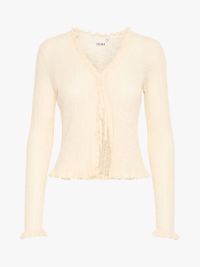 

Ребристый кардиган Abertie ICHI, Birch Melange