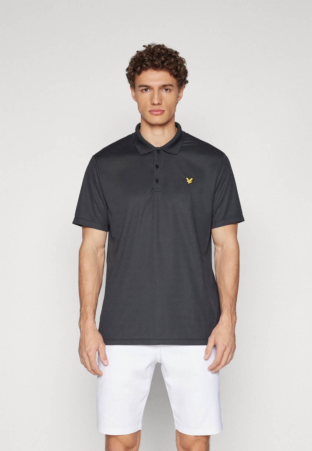 

Рубашка поло GOLF TECH Lyle & Scott, черный
