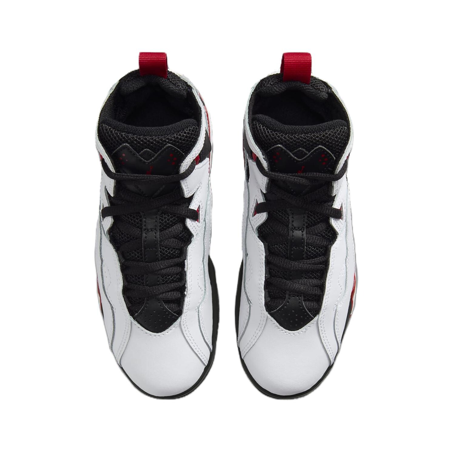 Кроссовки Jordan True Flight Vintage Basketball Shoes Men High-top White, белый — фото 4