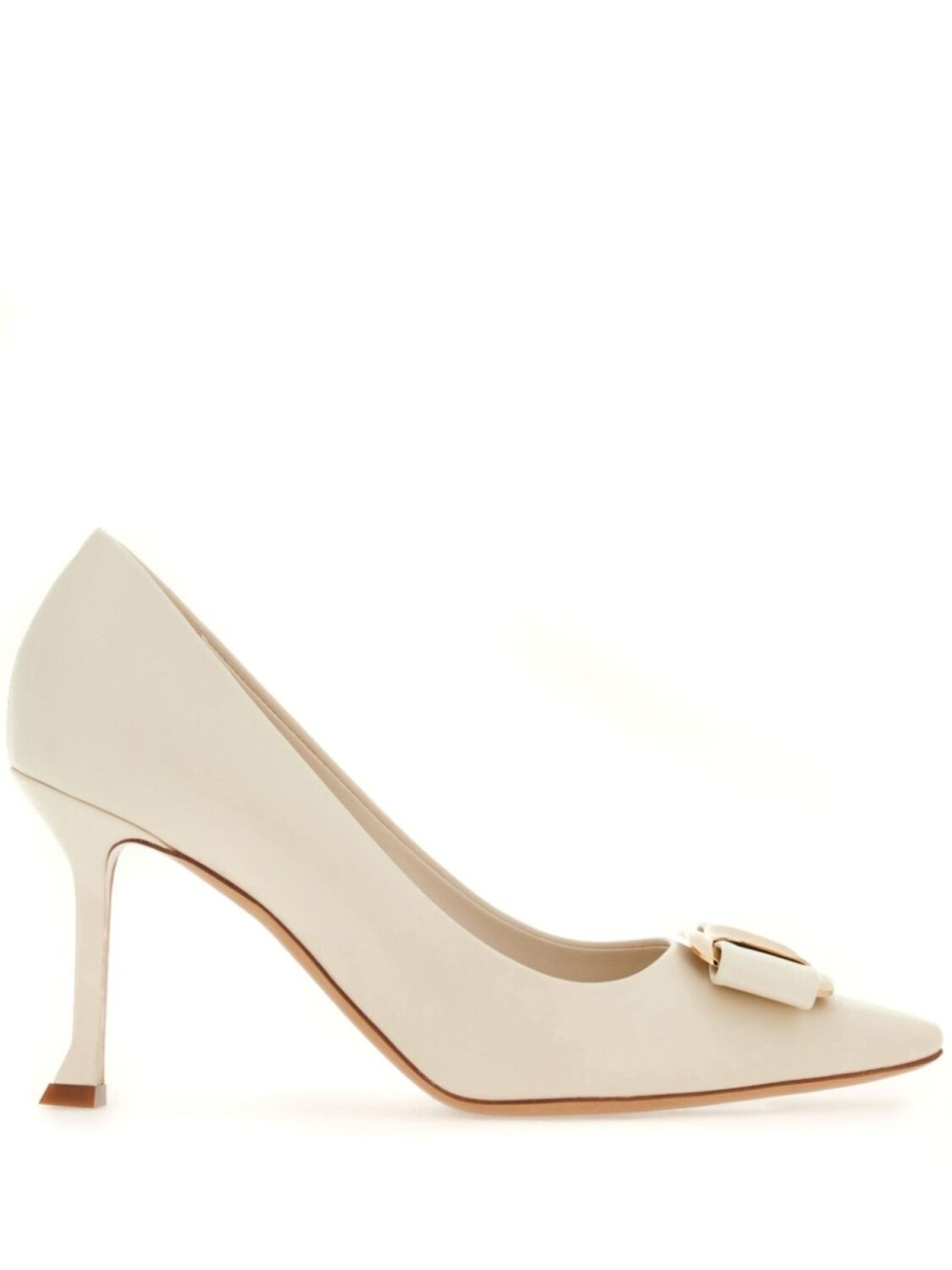 Туфли с бантом Ferragamo, белый