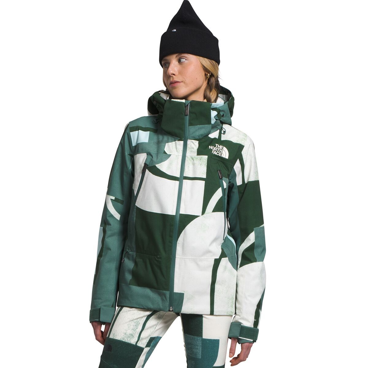 

Куртка Lenado The North Face, цвет dark sage paper halfdome large print
