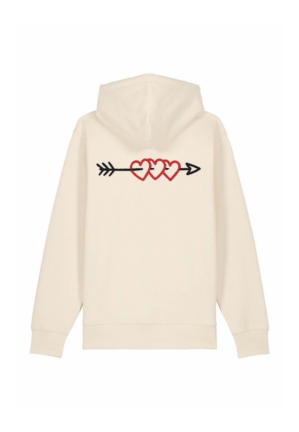 

Толстовка на молнии ARROW BACK EMBROIDERY Mira Paris, кремовый