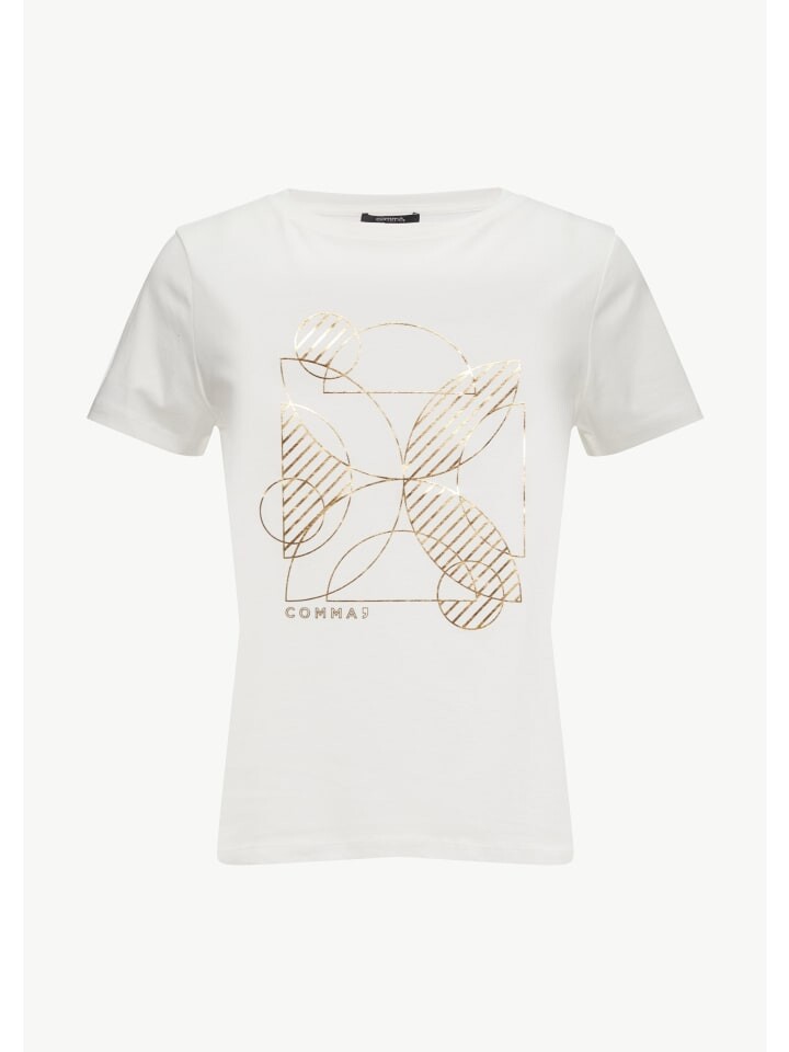 

Футболка comma T-Shirt kurzarm, белый