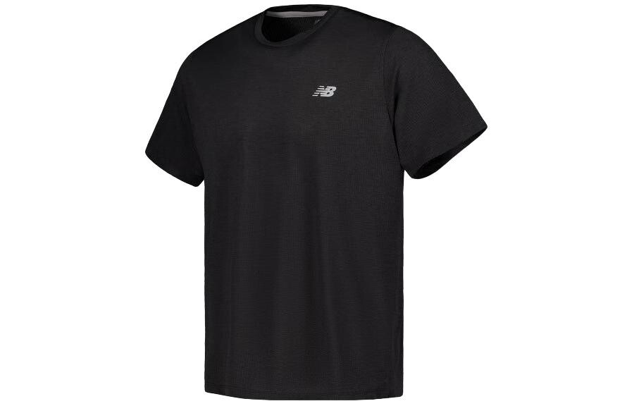 

Футболка Core Run мужская черная New Balance, черный