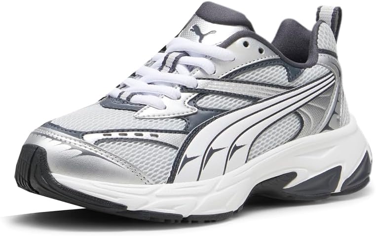 Детские кроссовки Puma Unisex-Child Morphic (для детей постарше), серый — фото 2