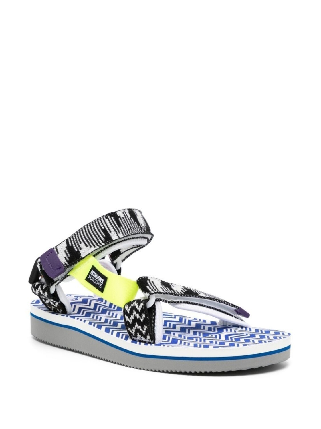 Suicoke кроссовки DEPA-MSN-VAR2 из коллаборации с Missoni, синий — фото 2