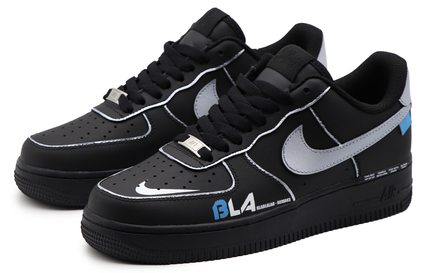 

Мужские кроссовки для скейтбординга Nike Air Force 1, Black