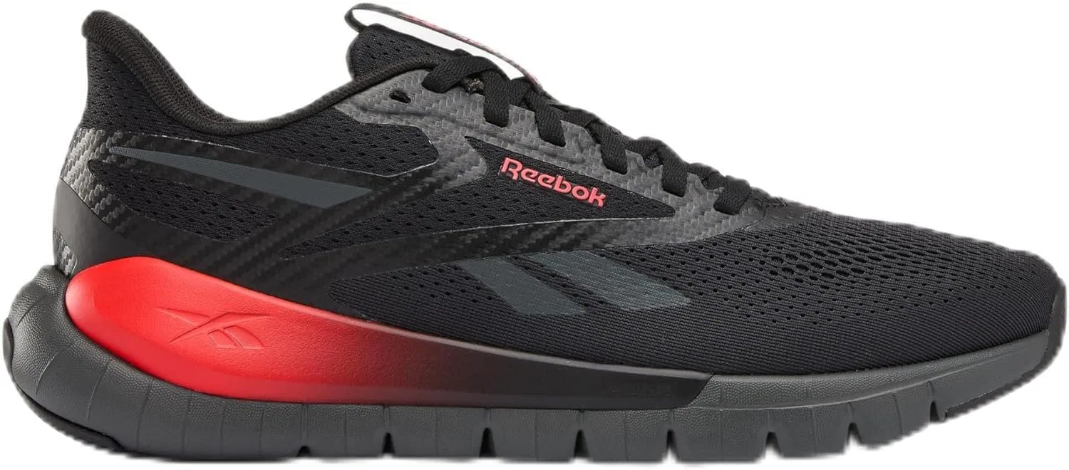Кроссовки Reebok Unisex Flex Trainer, Black Grey6 Sport Red