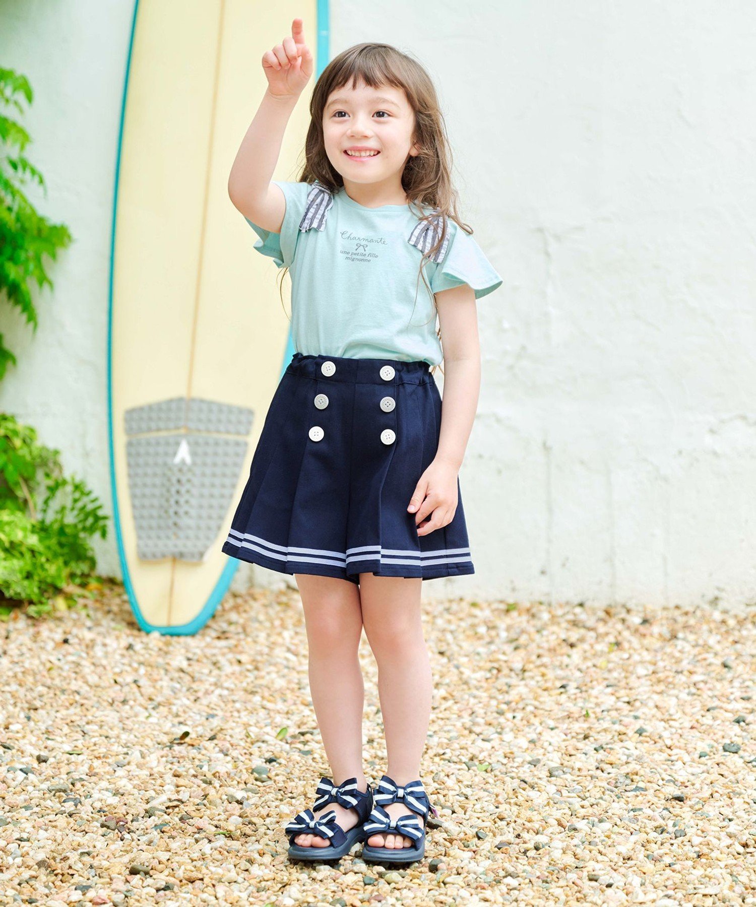 Морские шорты ANY KIDS, Navy [075] — фото 3