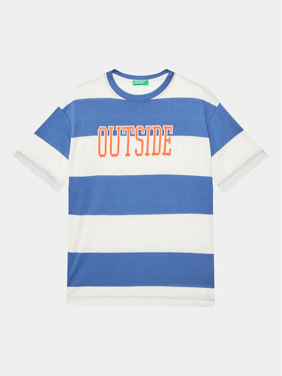 

Футболка стандартного кроя United Colors Of Benetton, синий