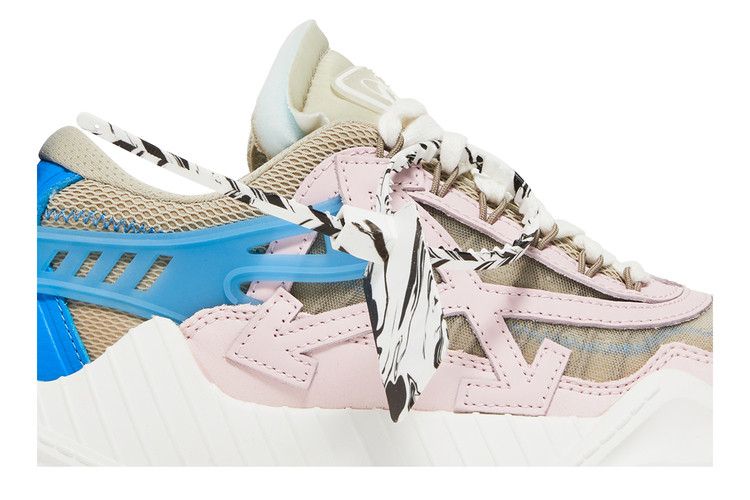 Кроссовки Off-White Off-White Wmns ODSY-1000 'Beige Pink', коричневый — фото 3