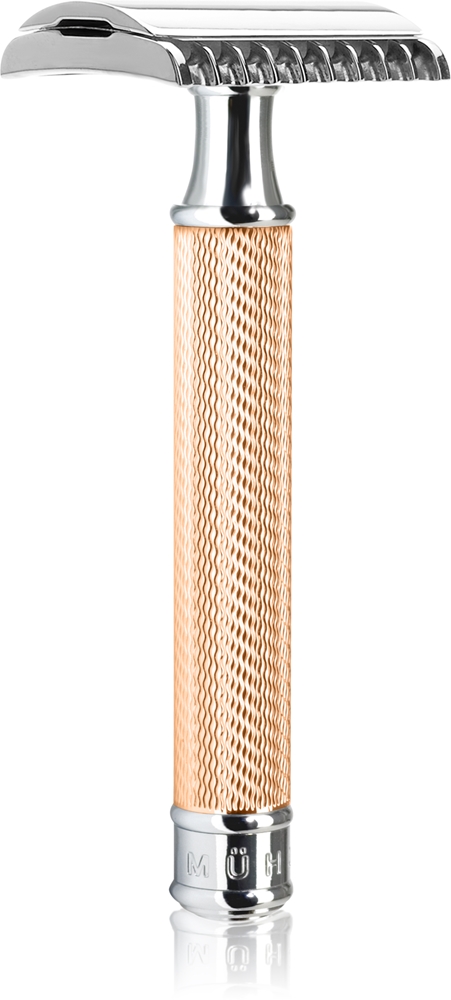 

Традиционное классическое лезвие бритвы r41 Mühle, rosegold