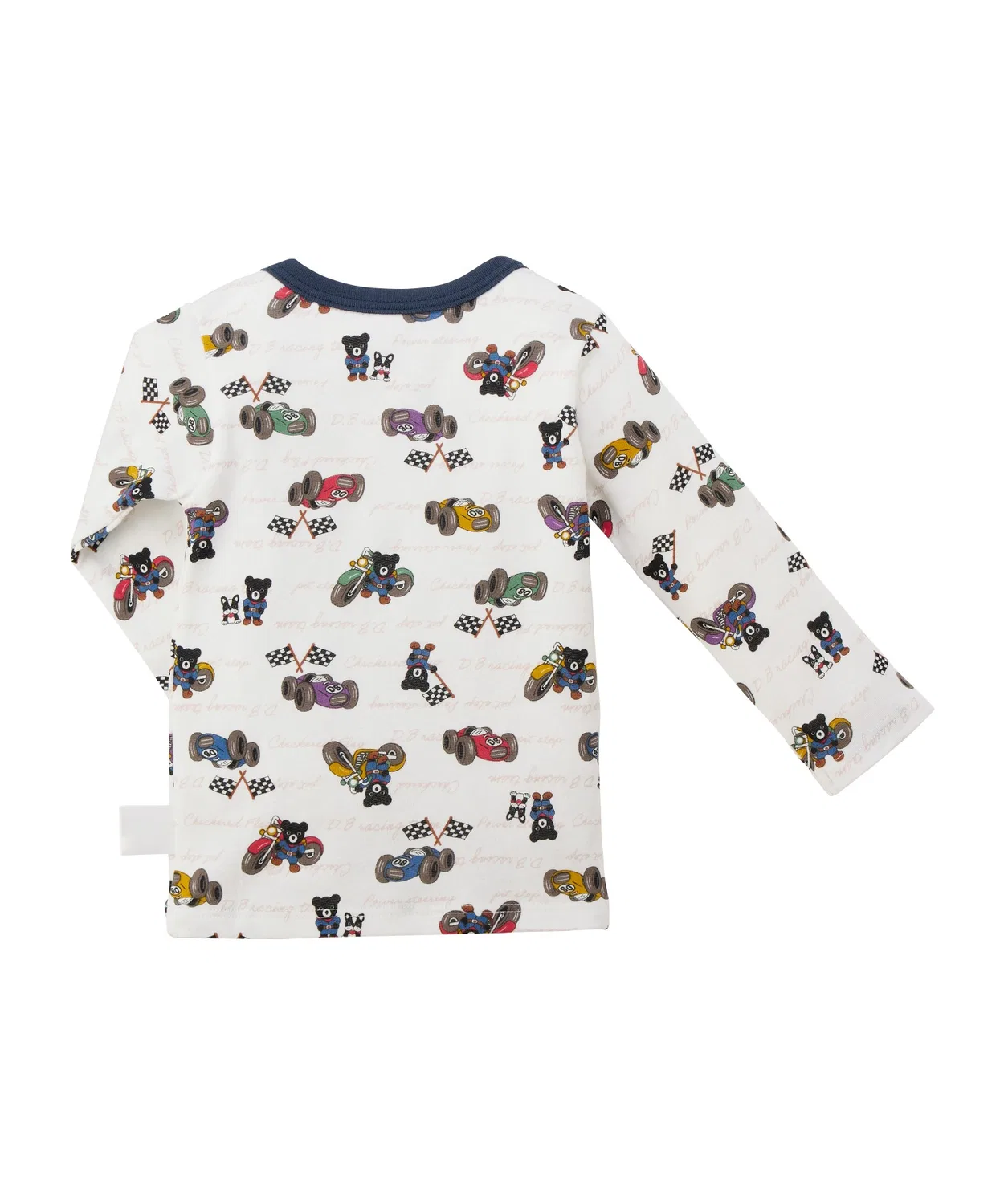 Футболка с длинным рукавом DB Racing из хлопка, Pure Veil, белый — фото 2