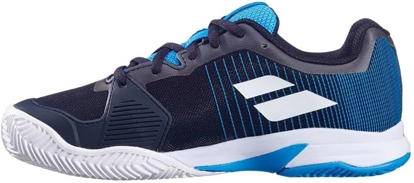 Babolat Детские кроссовки для падела Jet Premura, черные - синие — фото 3