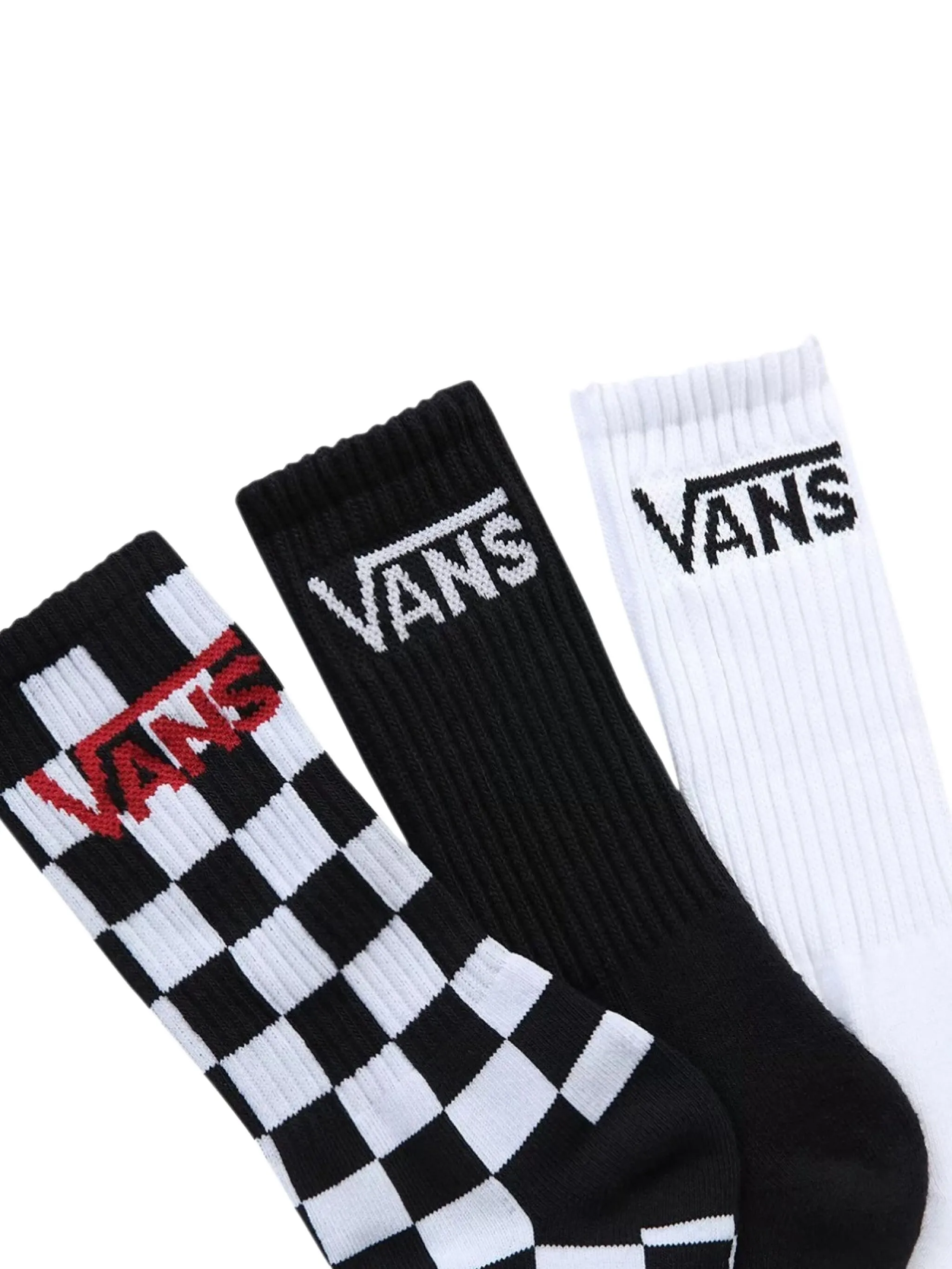 

Носки в клетку Vans Kids, белый