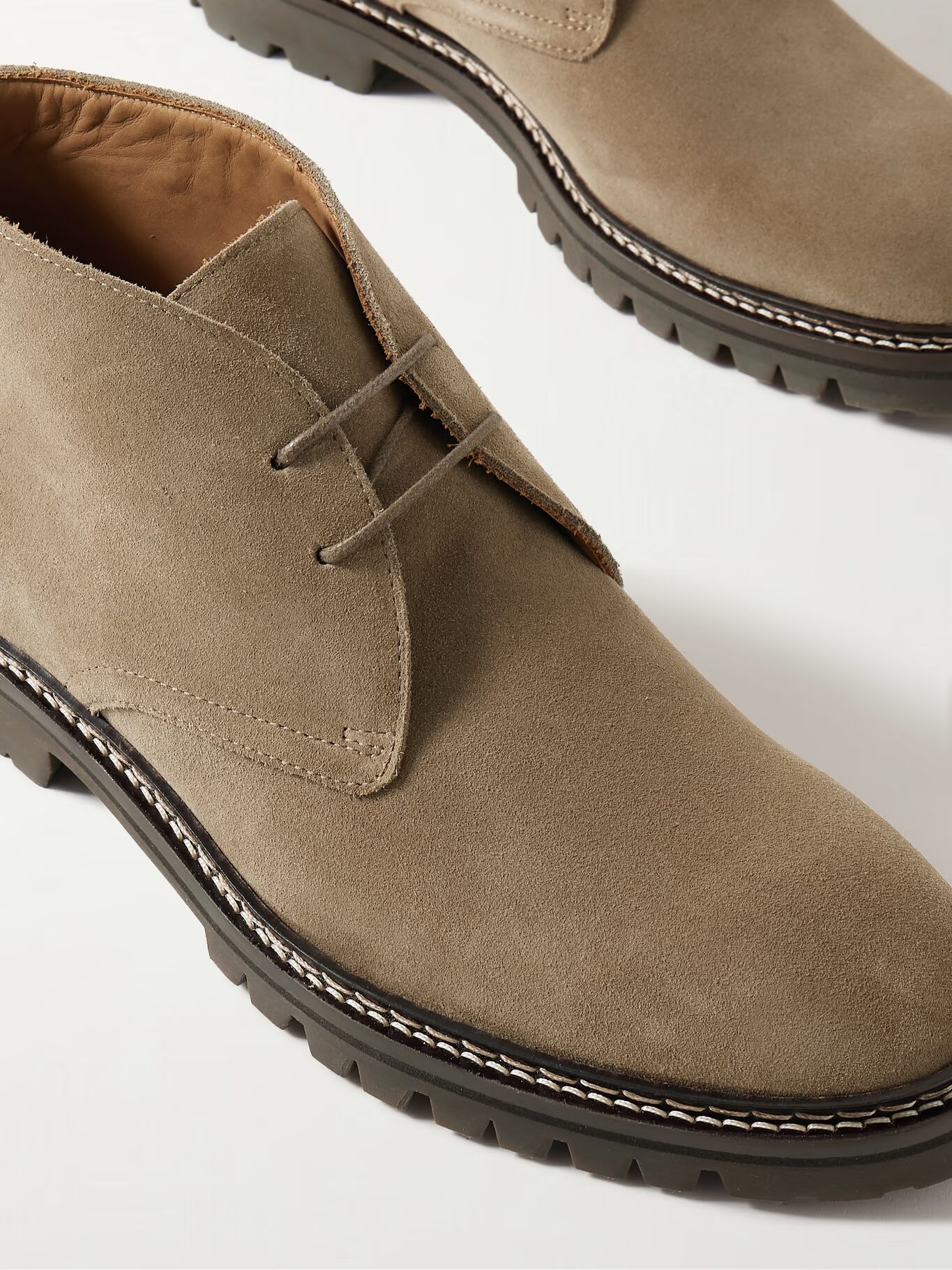 

Замшевые ботинки Lucien Chukka MR P., бежевый