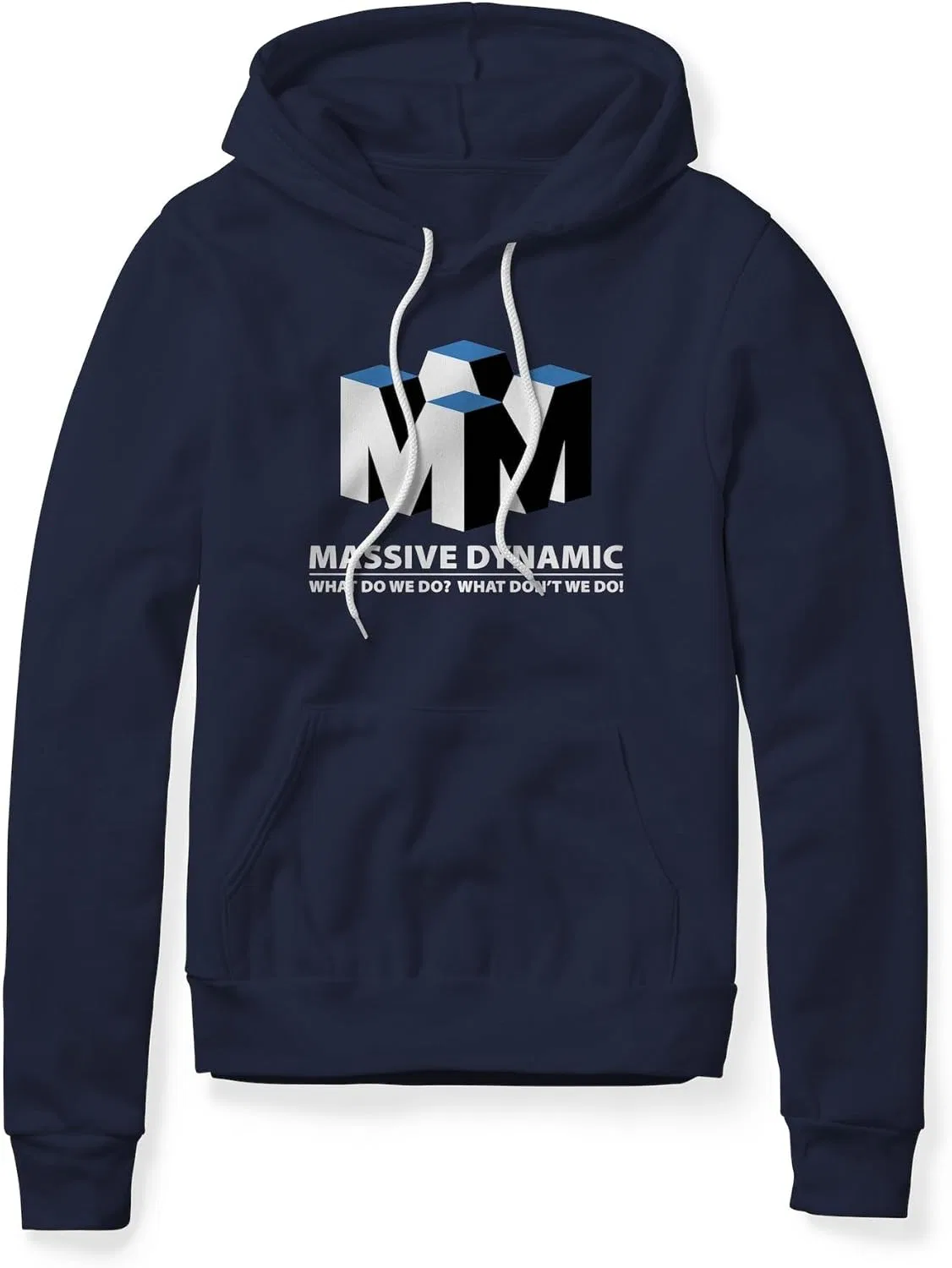 Худи с логотипом Massive Dynamic, Navy