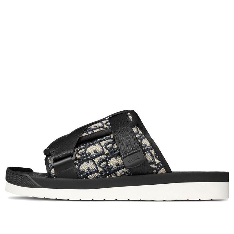 

Сандалии DIOR Alpha Oblique Slippers Black 3SA081YXV_H961, черный